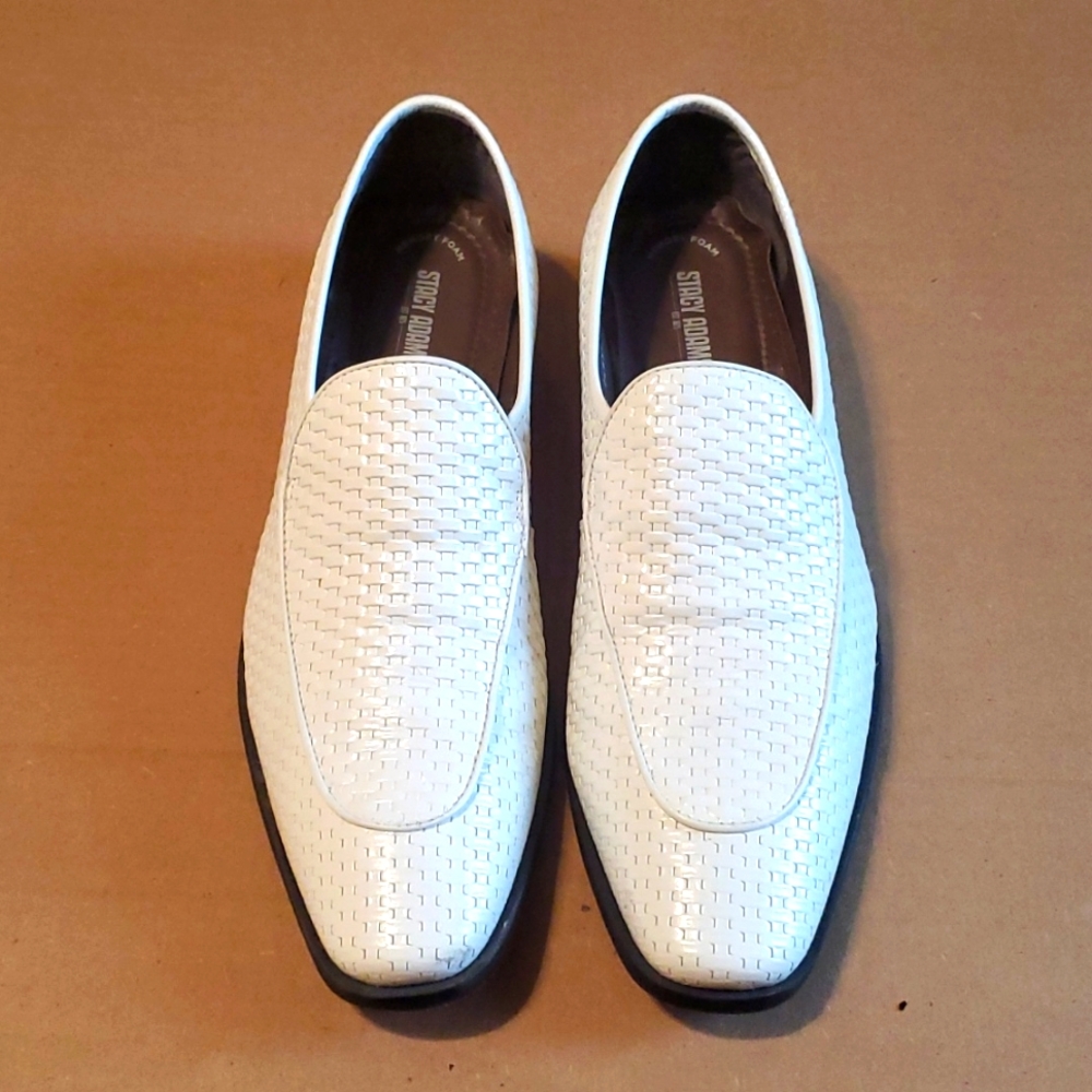 Stacy Adams All White Shoes 12M
